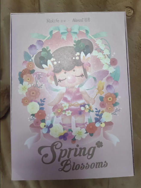 【L】Rolife Nanci Spring Blossoms Limited Edition#StatueCollection#DeskFigure#collectiblefigures#Hanging Card