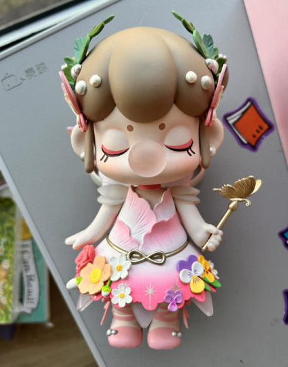【L】Rolife Nanci Spring Blossoms Limited Edition#StatueCollection#DeskFigure#collectiblefigures#Hanging Card