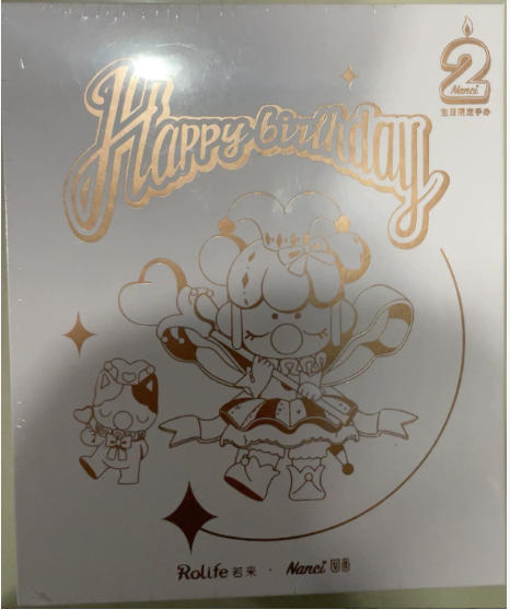 【L】Rolife Nanci 2nd Birthday Limited Edition Color Variant#figures#RareCollectible#LimitedRun#Hanging Card