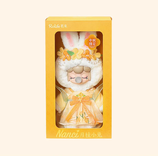 【L】Rolife Nanci Mid-Autumn Limited Edition Laurel Bunny Plush Charm#Collectible Plush#RareCollectible#LimitedRun#Hanging Card