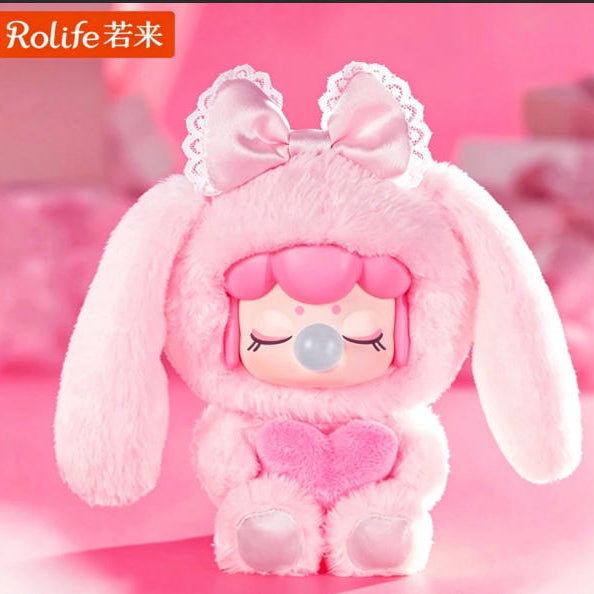 【L】Rolife Nanci Heart Bunny Limited Edition Charm#RareCollectible#LimitedRun#Cute Plush Toy#Hanging Card