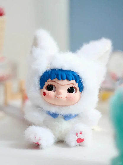 【T】Wakuku-Fox&Bunny,Trick Or Treat Series Plush Blind Box