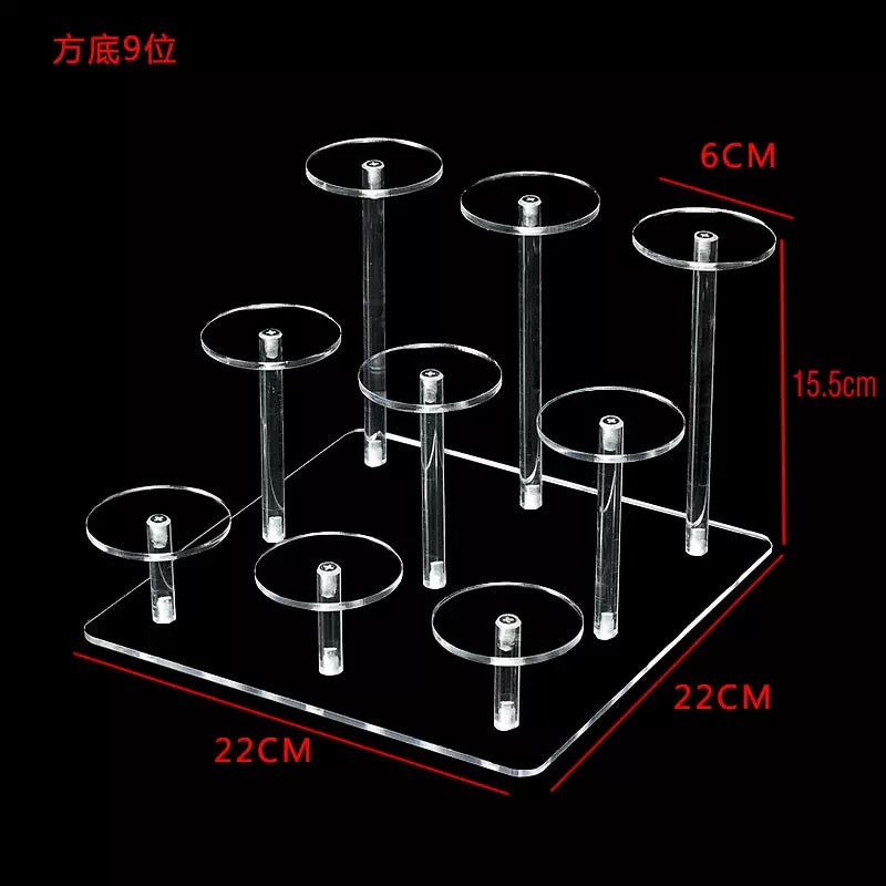 Round Acrylic Display Stand for Figures
