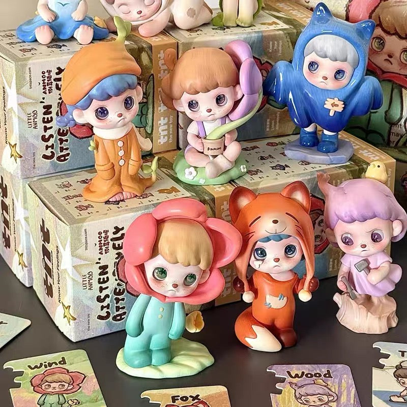 TNTSpace ANMOO V4 Listen Attentively Series Figures Blind Box