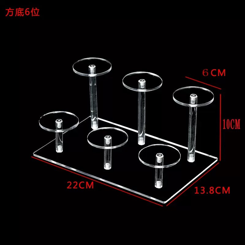 Round Acrylic Display Stand for Figures