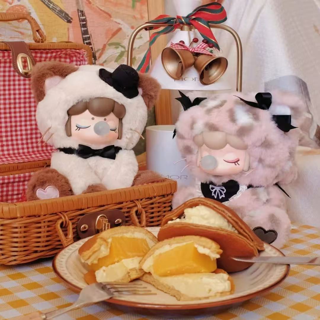 【T】Nanci-Nanci Tea Time Kitties Plush Doll