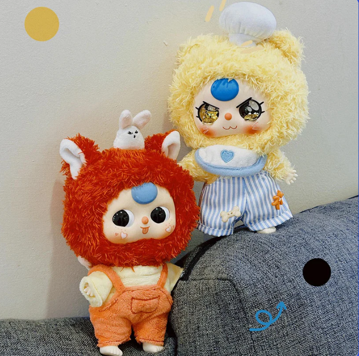 【T】Baby Three Fairy Tale Kindergarten Series Plush Dolls Blind Box