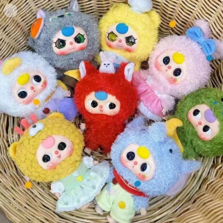 【T】Baby Three Fairy Tale Kindergarten Series Plush Dolls Blind Box