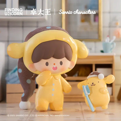 【T】zZoton x SANRIO CHARACTERS-Preparation Before Bedtime Series figure Blind Box