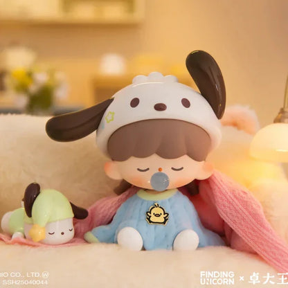 【T】zZoton x SANRIO CHARACTERS-Preparation Before Bedtime Series figure Blind Box