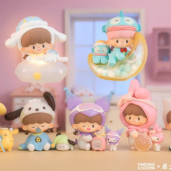 【T】zZoton x SANRIO CHARACTERS-Preparation Before Bedtime Series figure Blind Box