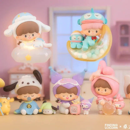 【T】zZoton x SANRIO CHARACTERS-Preparation Before Bedtime Series figure Blind Box